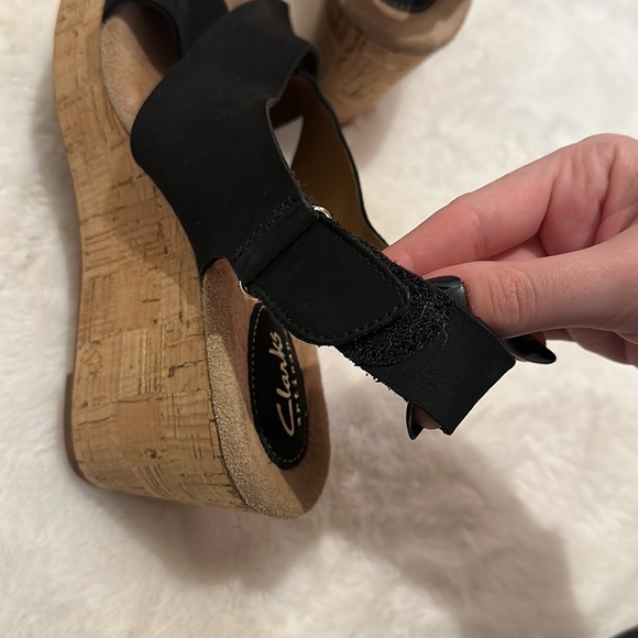 NWT Clarks Womens Platform Sandals - Picture 4 of 5